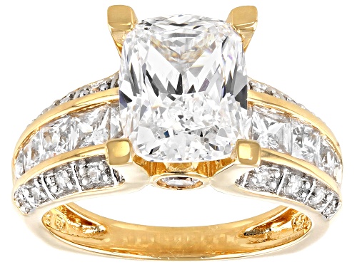 Bella Luce ® 7.77ctw Diamond Simulant, Eterno™ Yellow Ring - Size 11