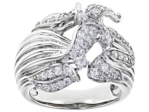 Photo of Bella Luce ® 1.49ctw Rhodium Over Sterling Silver Ring (0.89ctw DEW) - Size 7