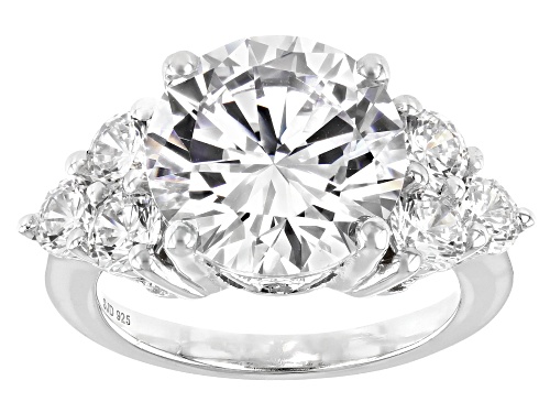 Photo of Bella Luce ® 13.65ctw Rhodium Over Sterling Silver Ring (8.34ctw DEW) - Size 5
