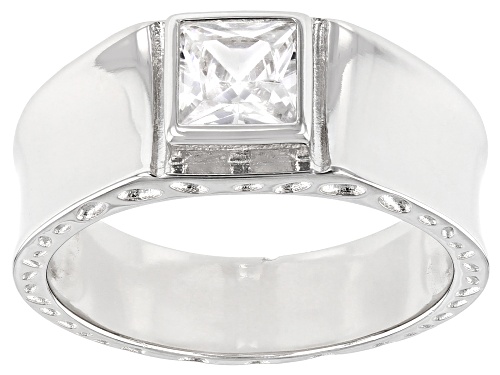 Bella Luce ® 1.21ctw Rhodium Over Sterling Silver Ring (0.71ctw DEW) - Size 7