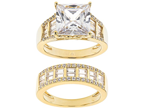 Photo of Bella Luce ® 12.49ctw Eterno™ Yellow Ring With Band (7.57ctw DEW) - Size 9