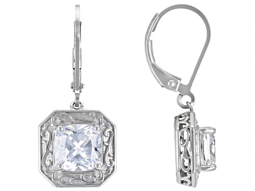 Photo of Bella Luce ® 5.16ctw Rhodium Over Sterling Silver Earrings (2.56ctw DEW)