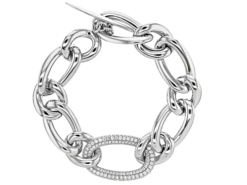 Photo of Bella Luce ® 5.12ctw Rhodium Over Sterling Silver Bracelet (2.96ctw DEW) - Size 8