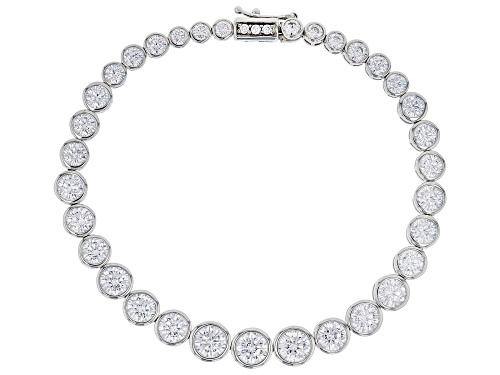 Photo of Bella Luce ® 17.30ctw Rhodium Over Sterling Silver Tennis Bracelet (10.14ctw DEW) - Size 8