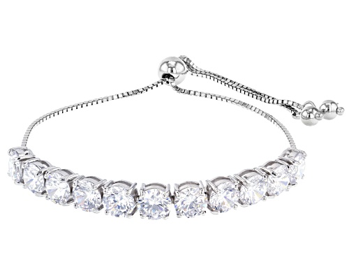 Photo of Bella Luce® 15.90ctw White Diamond Simulant Rhodium Over Sterling Silver Bracelet (9.24ctw DEW)