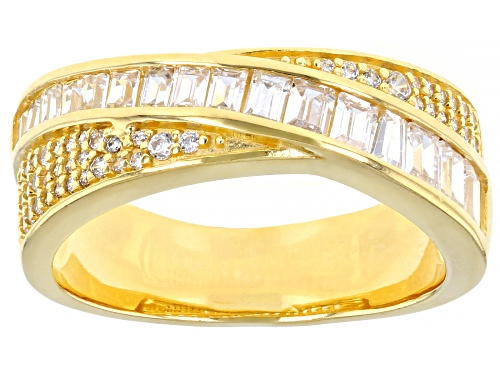 Bella Luce® 1.61ctw White Diamond Simulant Eterno™ Yellow Ring (0.85ctw DEW) - Size 6