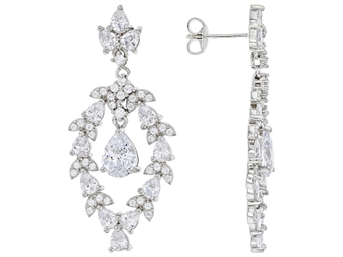Photo of Bella Luce ® 10.96ctw Rhodium Over Sterling Silver Earrings (8.38ctw DEW)