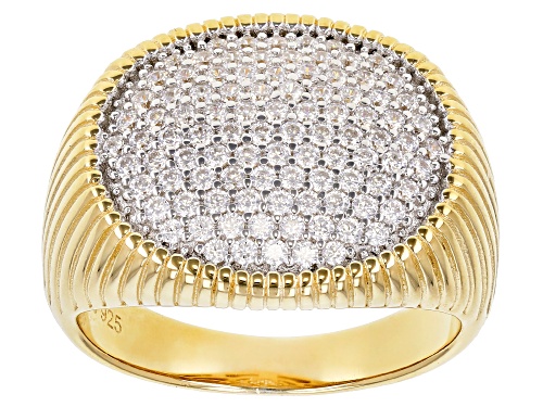 Photo of Bella Luce ® 1.42ctw White Diamond Simulant Eterno™ Yellow Ring (0.64ctw DEW) - Size 5