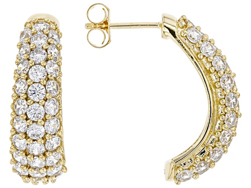 Photo of Bella Luce ® 7.45ctw White Diamond Simulant Eterno™ Yellow Earrings (3.72ctw DEW)