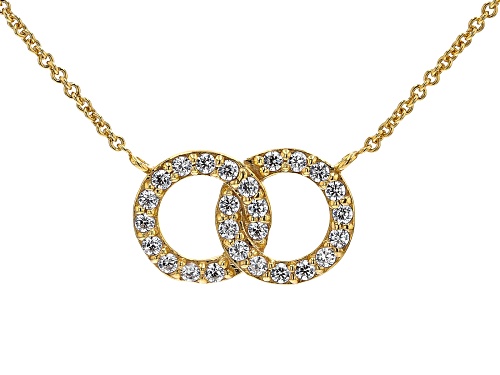 Photo of Bella Luce ® 0.65ctw White Diamond Simulant Eterno™ Yellow Necklace (0.39ctw DEW) - Size 16