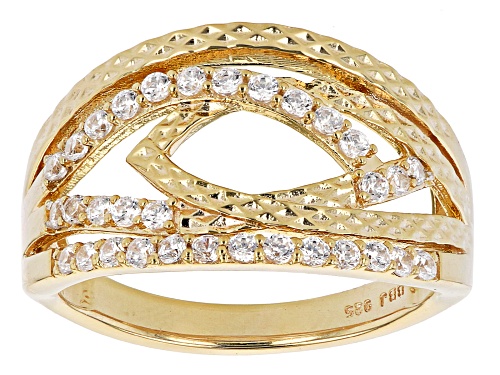 Photo of Bella Luce ® 1.28ctw White Diamond Simulant Eterno™ Yellow Ring (0.48ctw DEW) - Size 7