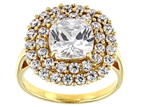 Photo of Bella Luce ® 7.15ctw White Diamond Simulant Eterno™ Yellow Ring (3.12ctw DEW) - Size 7