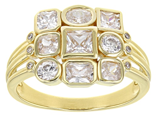 Bella Luce ® 3.04ctw White Diamond Simulant Eterno™ Yellow Ring - Size 7