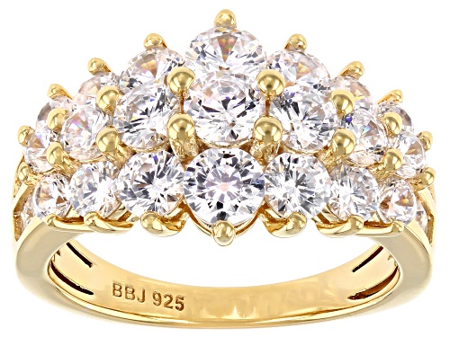 Photo of Bella Luce ® 5.85ctw Diamond Simulant Eterno™ Yellow Ring (3.27ctw Dew) - Size 5