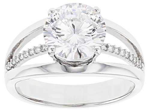 Bella Luce ® 4.75ctw Dillenium Rhodium Over Sterling Silver Ring (2.84ctw DEW) - Size 12