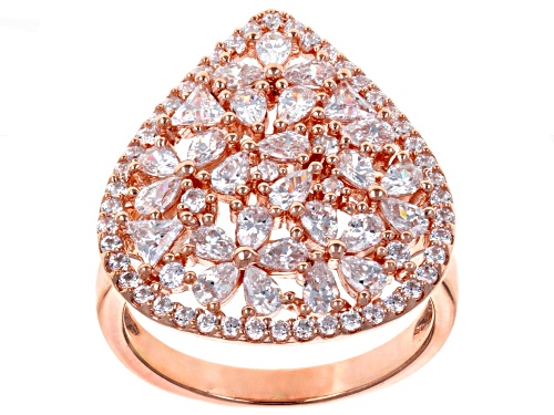 Bella Luce ® 3.95CTW White Diamond Simulant Eterno ™ Rose Ring - Size 5