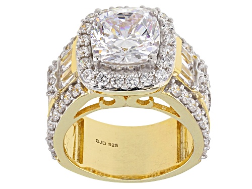 Photo of Bella Luce ® 10.96CTW White Diamond Simulant Eterno ™ Yellow Ring - Size 12