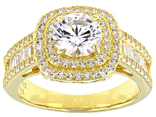 Photo of Bella Luce® 3.77ctw Diamond Simulant Eterno™ Yellow Ring (2.18ctw Dew) - Size 10