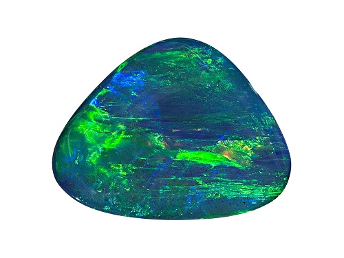 Australian Lightning Ridge Opal 1.35ct 9.6x7.35mm Free Form Cabochon
