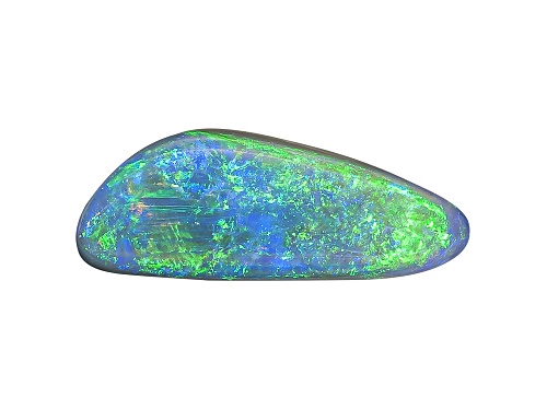 Australian Lightning Ridge Opal Min .40ct Mm Varies Free Form Cabochon