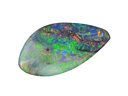 Australian Lightning Ridge Opal Min .75ct Mm Varies Free Form Cabochon
