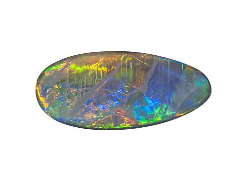 Australian Lightning Ridge Opal Min .75ct Mm Varies Free Form Cabochon