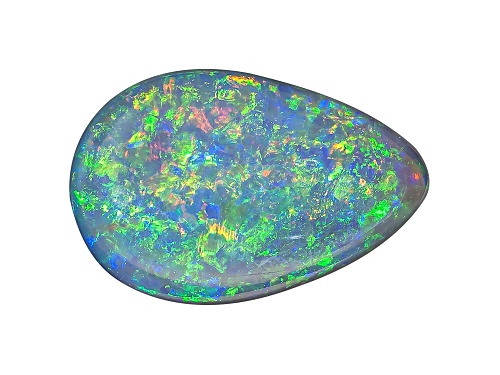 Australian Lightning Ridge Opal Min 1.05ct Mm Varies Free Form Cabochon
