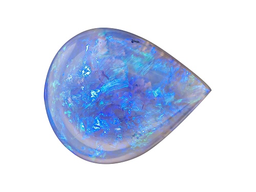 Australian Lightning Ridge Opal Min 2.10ct Mm Varies Free Form Cabochon
