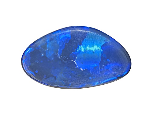 Australian Lightning Ridge Opal Min 2.85ct Mm Varies Free Form Cabochon