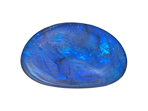Australian Lightning Ridge Opal Min 2.50ct Mm Varies Free Form Cabochon