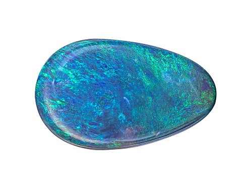 Australian Lightning Ridge Opal Min 2.50ct Mm Varies Free Form Cabochon