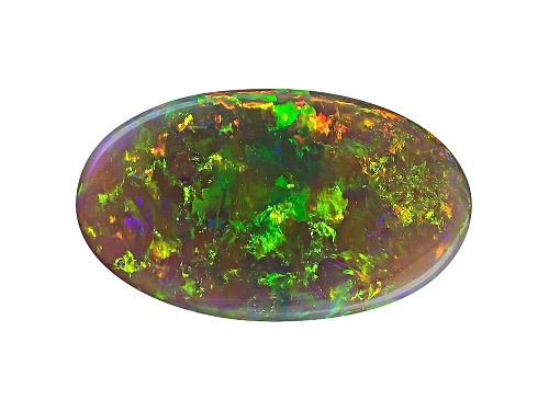Australian Lightning Ridge Opal 2.80ct 14.5x8.5mm Oval Cabochon