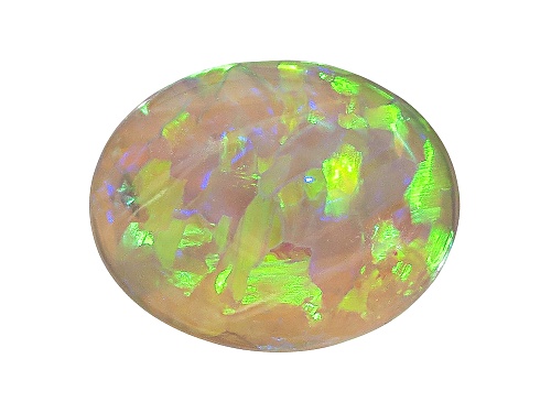 Australian Lightning Ridge Opal 2.72ct 10.46x8.17mm Oval Cabochon