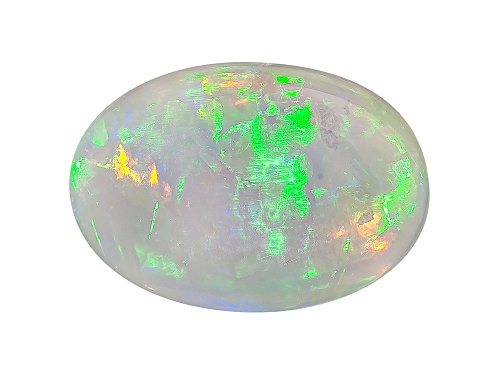 Australian Lightning Ridge Opal Min .50ct Mm Varies Oval Cabochon