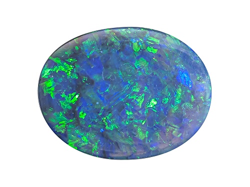 Australian Lightning Ridge Opal Min .75ct Mm Varies Oval Cabochon