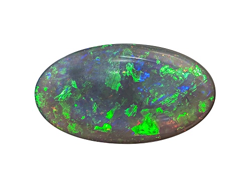Australian Lightning Ridge Opal Min 1.00ct Mm Varies Oval Cabochon