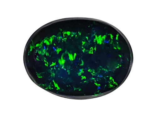 Australian Lightning Ridge Opal Min 1.80ct Mm Varies Oval Cabochon