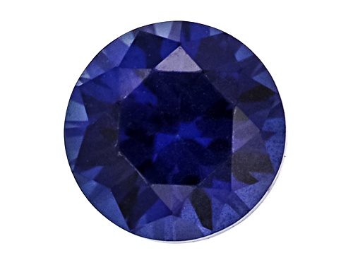 Photo of Lab Created Sapphire 3mm Round 0.13ct Loose Gemstone