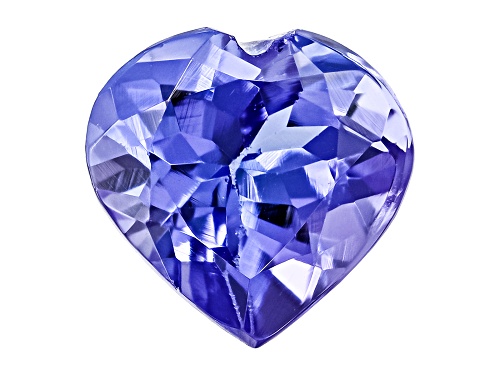 Tanzanite 6mm Heart Shape 0.65ct Loose Gemstone