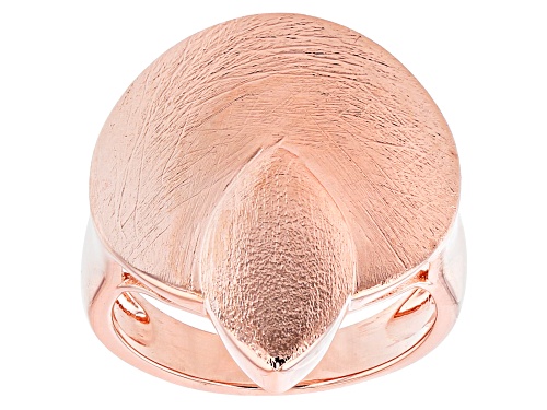 Timna Jewelry Collection™ Brushed Copper Ring - Size 8