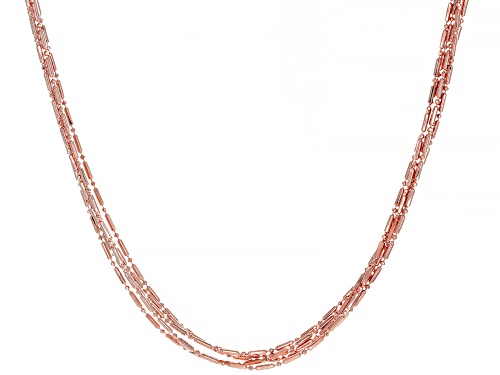 Timna Jewelry Collection™ 18" Copper 5-Strand Chain Necklace