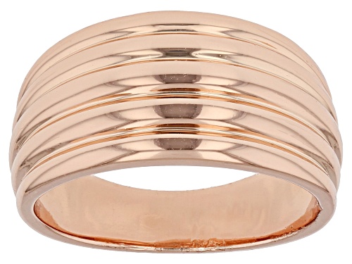 Timna Jewelry Collection™ Copper Textured Dome Band Ring - Size 8