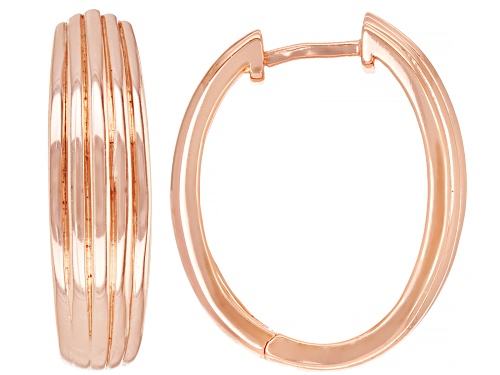 Photo of Timna Jewelry Collection™ Copper Textured Huggie Earrings