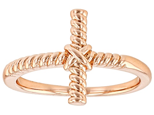 Timna Jewelry Collection™ Copper Cross Ring - Size 7