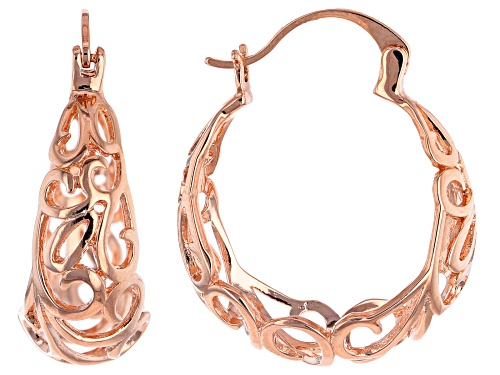 Timna Jewelry Collection™ Hoop Copper Earrings