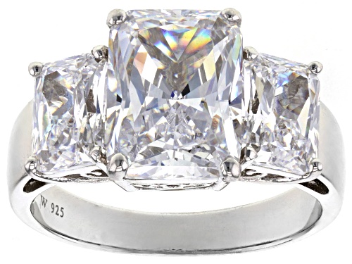 Photo of Charles Winston For Bella Luce ® 13.60ctw Scintillant Cut ® Rhodium Over Silver Ring - Size 11
