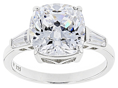 Photo of Charles Winston For Bella Luce ® 7.00ctw Scintillant Cut ® Rhodium Over Sterling Silver Ring - Size 10