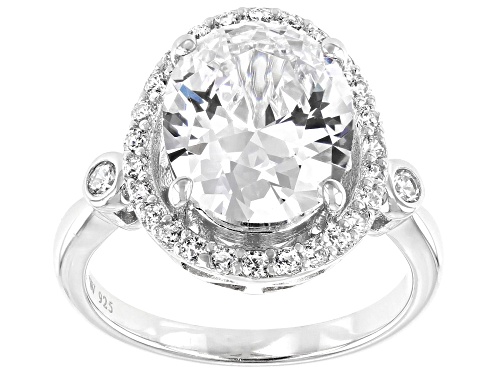 Photo of Charles Winston for Bella Luce ® 5.15ctw Rhodium Over Sterling Silver Ring (3.41ctw DEW) - Size 12