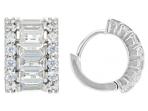 Photo of Charles Winston For Bella Luce ® 3.76ctw Rhodium Over Sterling Silver Earrings