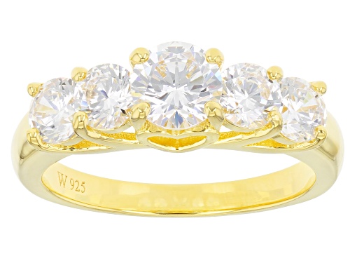 Charles Winston For Bella Luce ® 4.07ctw Round Eterno(TM) Yellow Ring (2.46ctw Dew) - Size 6